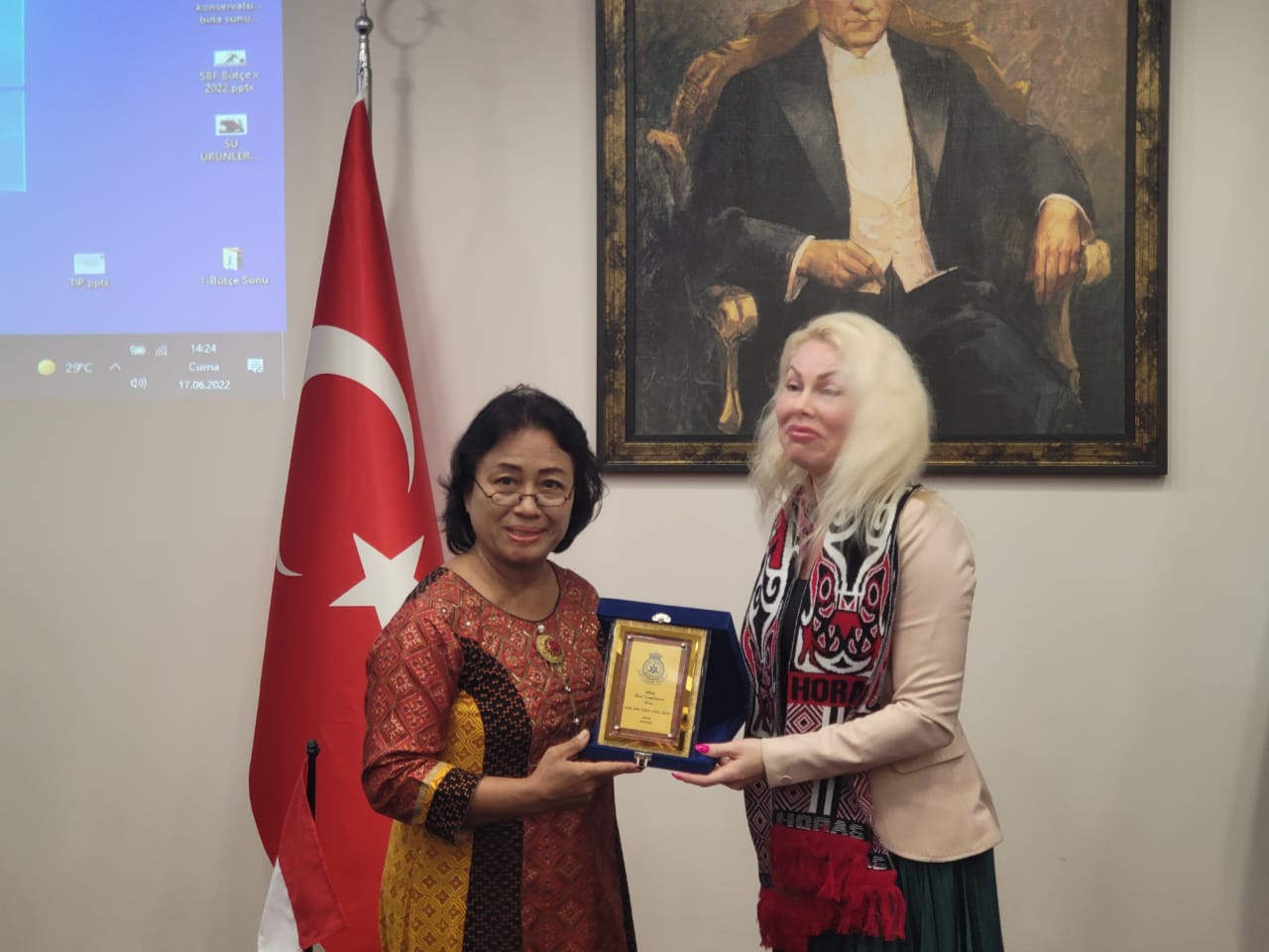 Penandatangan Nota Kesepahaman dan kerjasama dengan Isparta Univ. of Applied Science, Aldeniz University, dan Sulayman University
